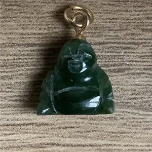 new vintage Jade Buddha pendant charm